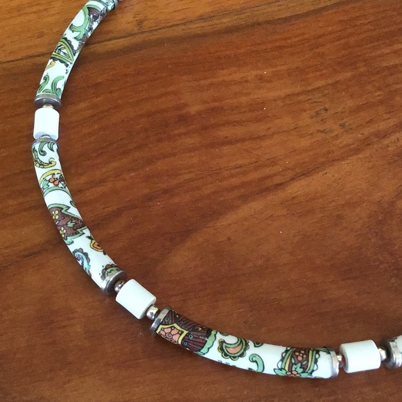 Vintage Choker Bead Necklace Adjustable Length Japan - Picture 4 of 12